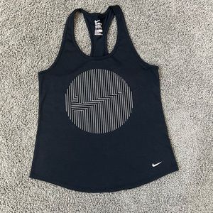 Nike tank top black medium